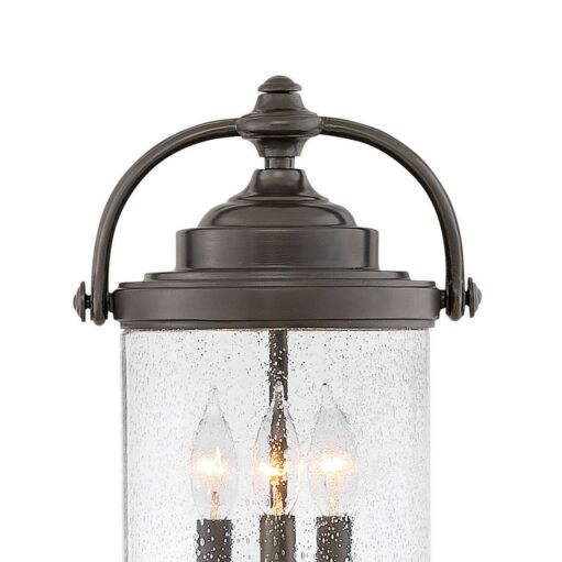 Willoughby 2757OZ - Large Post Top or Pier Mount Lantern - Oil Rubbed Bronze