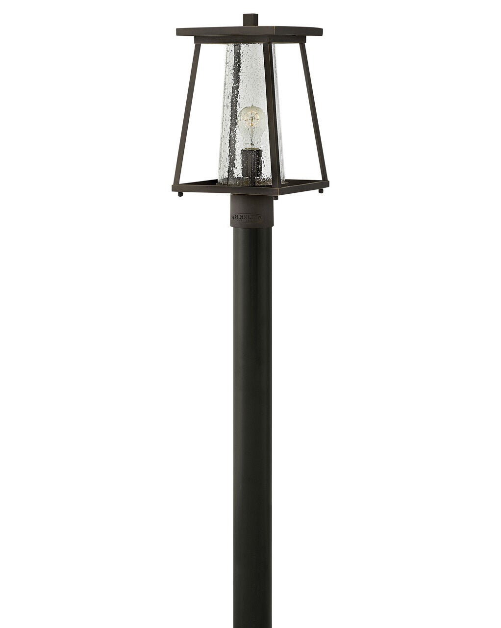 Burke 2791OZ-CL - Medium Post or Pier Mount Lantern - Oil Rubbed Bronze