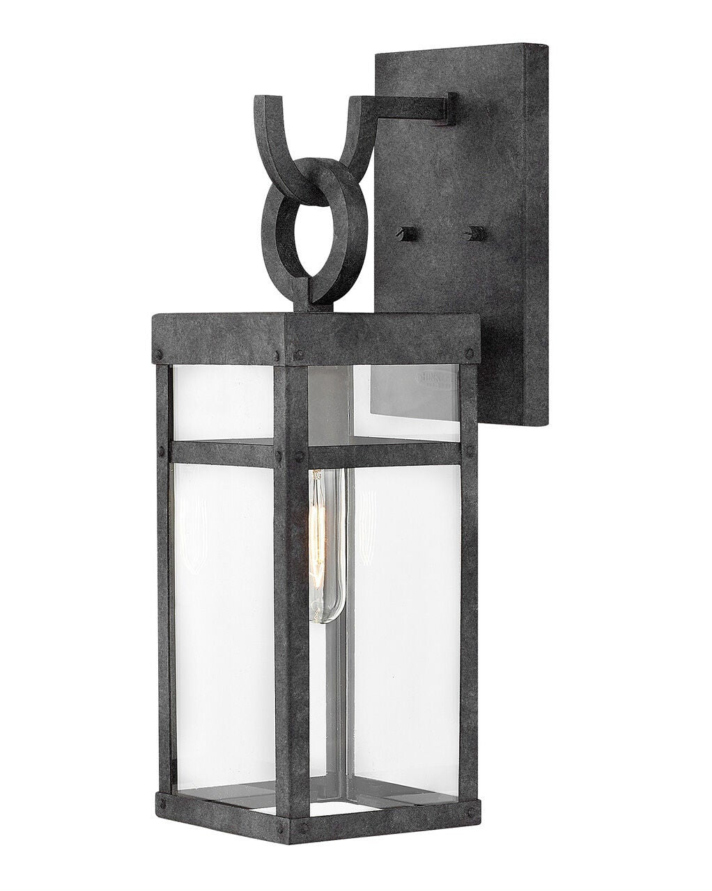 Porter 2800DZ-LL - Medium Wall Mount Lantern - Grey