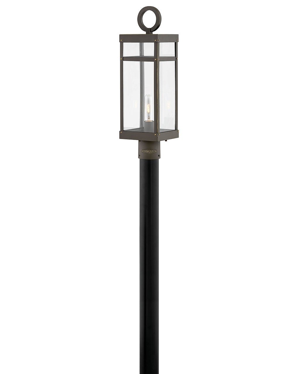 Porter 2801OZ-LV - Large Post Top or Pier Mount Lantern 12v - Oil Rubbed Bronze