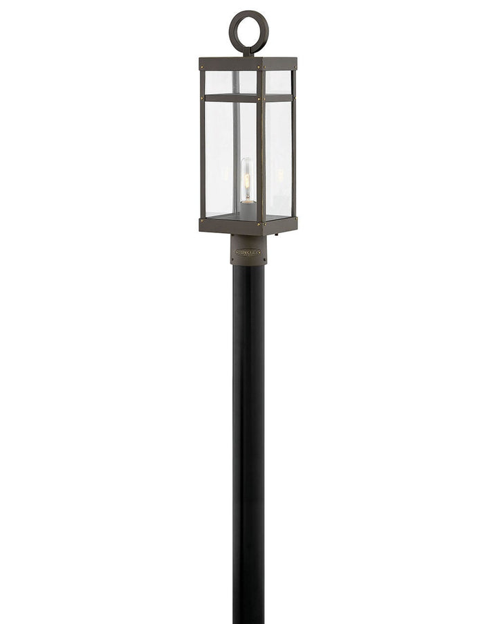 Porter 2801OZ-LV - Large Post Top or Pier Mount Lantern 12v - Oil Rubbed Bronze