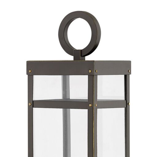 Porter 2801OZ - Medium Post or Pier Mount Lantern - Oil Rubbed Bronze