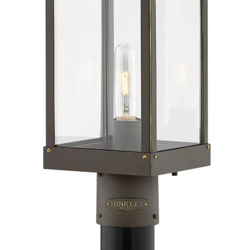 Porter 2801OZ - Medium Post or Pier Mount Lantern - Oil Rubbed Bronze