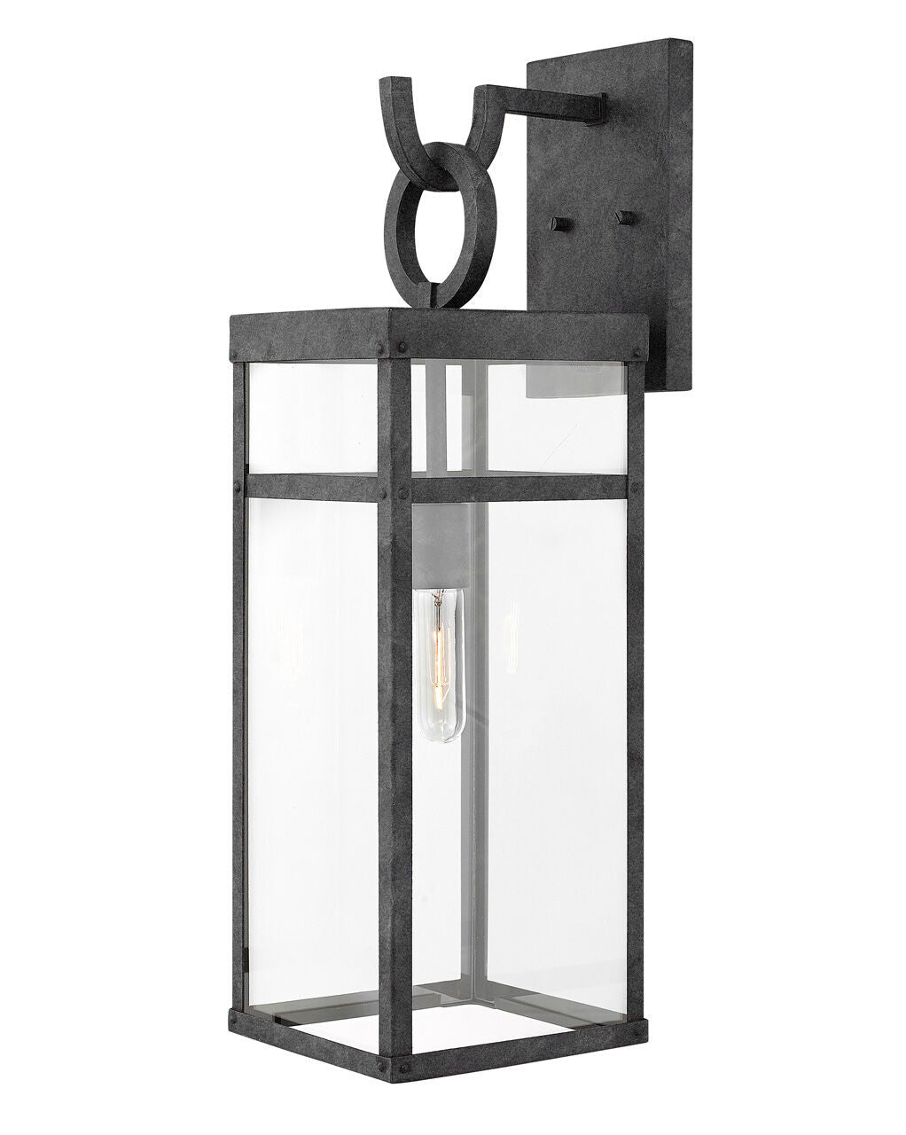 Porter 2805DZ-LL - Large Wall Mount Lantern - Grey