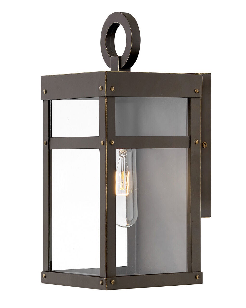 Porter 2806OZ-LL - Small Wall Mount Lantern - Oil Rubbed Bronze