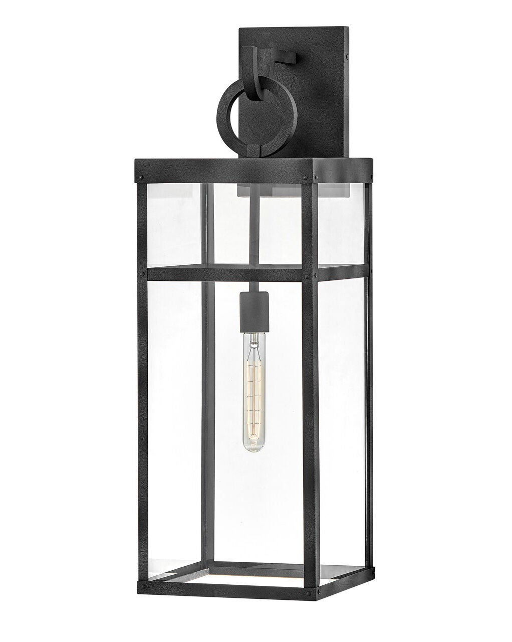 Porter 2807DZ-LL - Large Wall Mount Lantern - Grey