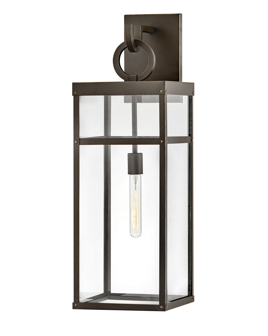 Porter 2807OZ-LL - Large Wall Mount Lantern - Oil Rubbed Bronze