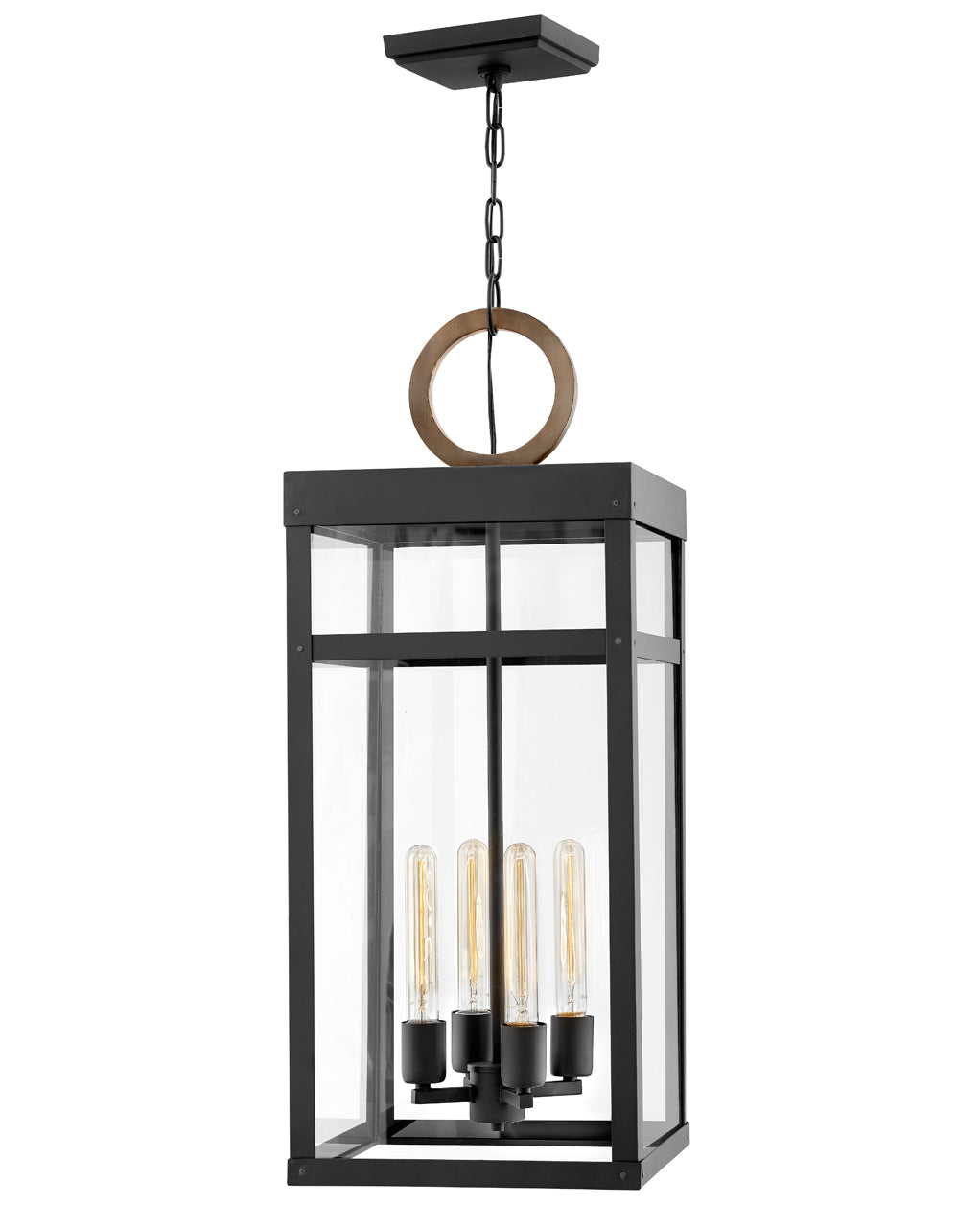 Outdoor Porter - HINKLEY - 2808BK-LL