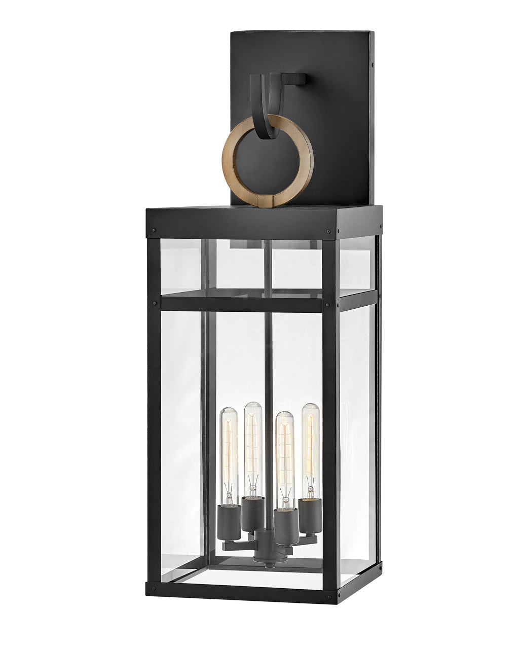 Outdoor Porter - HINKLEY - 2809BK-LL
