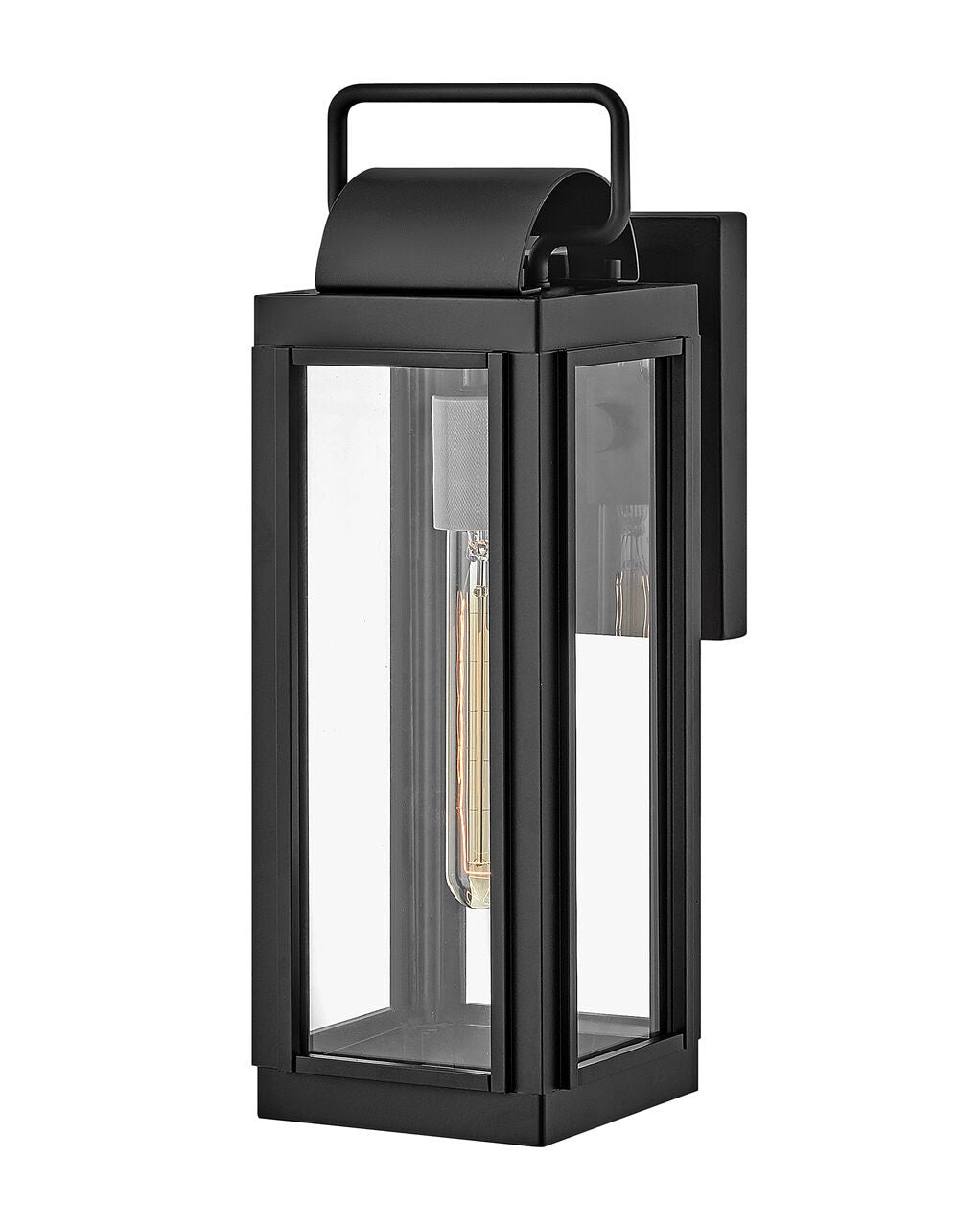 Sag Harbor 2840BK - Medium Wall Mount Lantern - Black