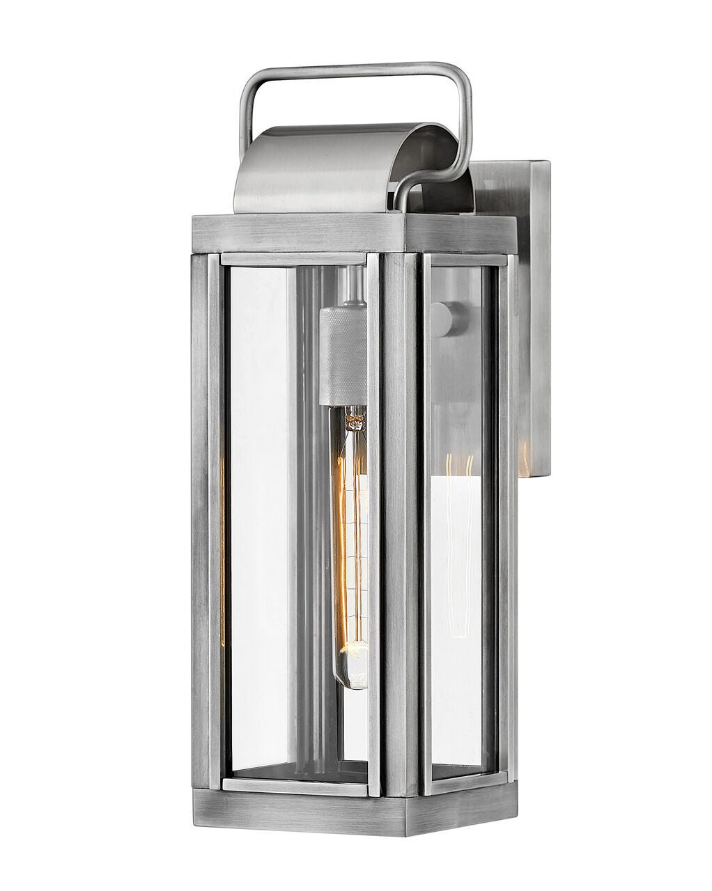 Sag Harbor 2840AL-LL - Medium Wall Mount Lantern - Grey