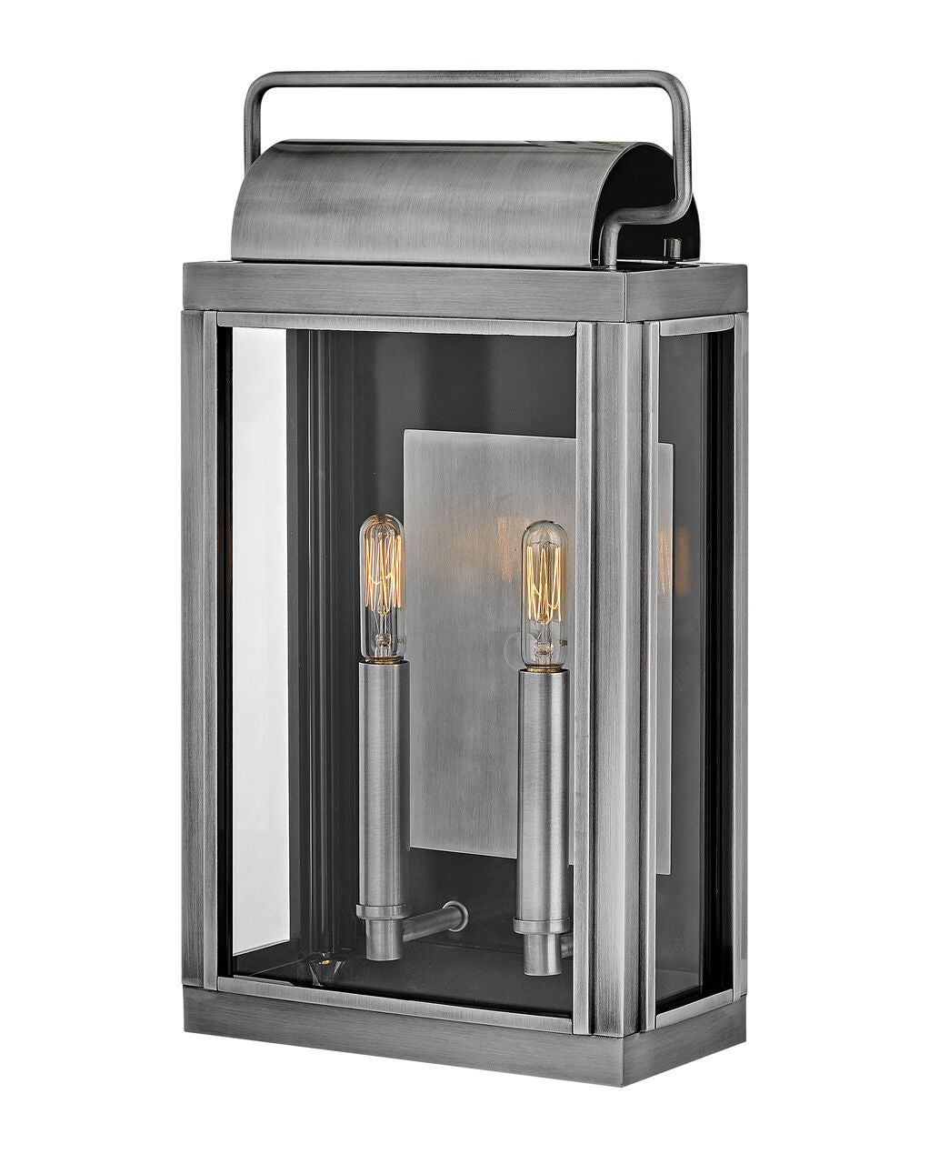 Sag Harbor 2844AL - Medium Wall Mount Lantern - Grey