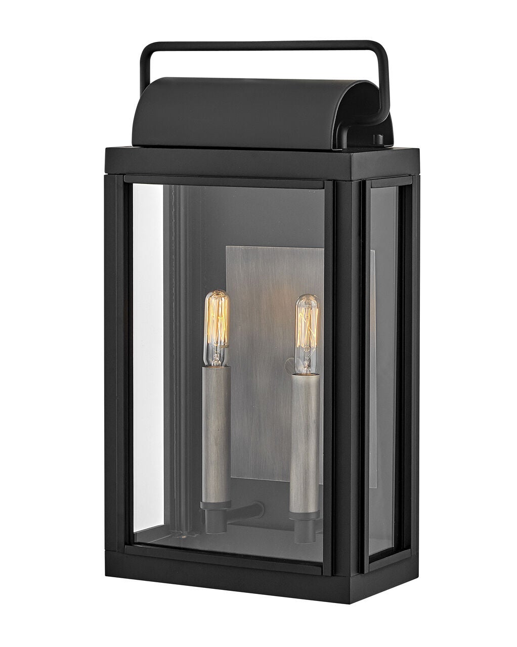 Sag Harbor 2844BK - Medium Wall Mount Lantern - Black