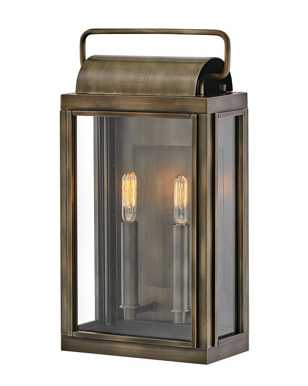 Sag Harbor 2844BU - Medium Wall Mount Lantern - Bronze