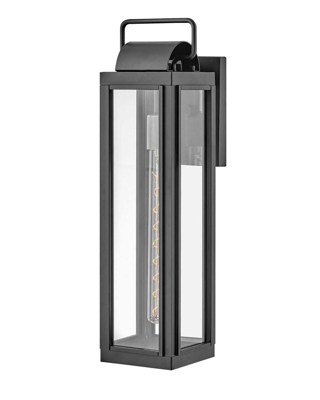 Sag Harbor 2845BK-LL - Large Wall Mount Lantern - Black