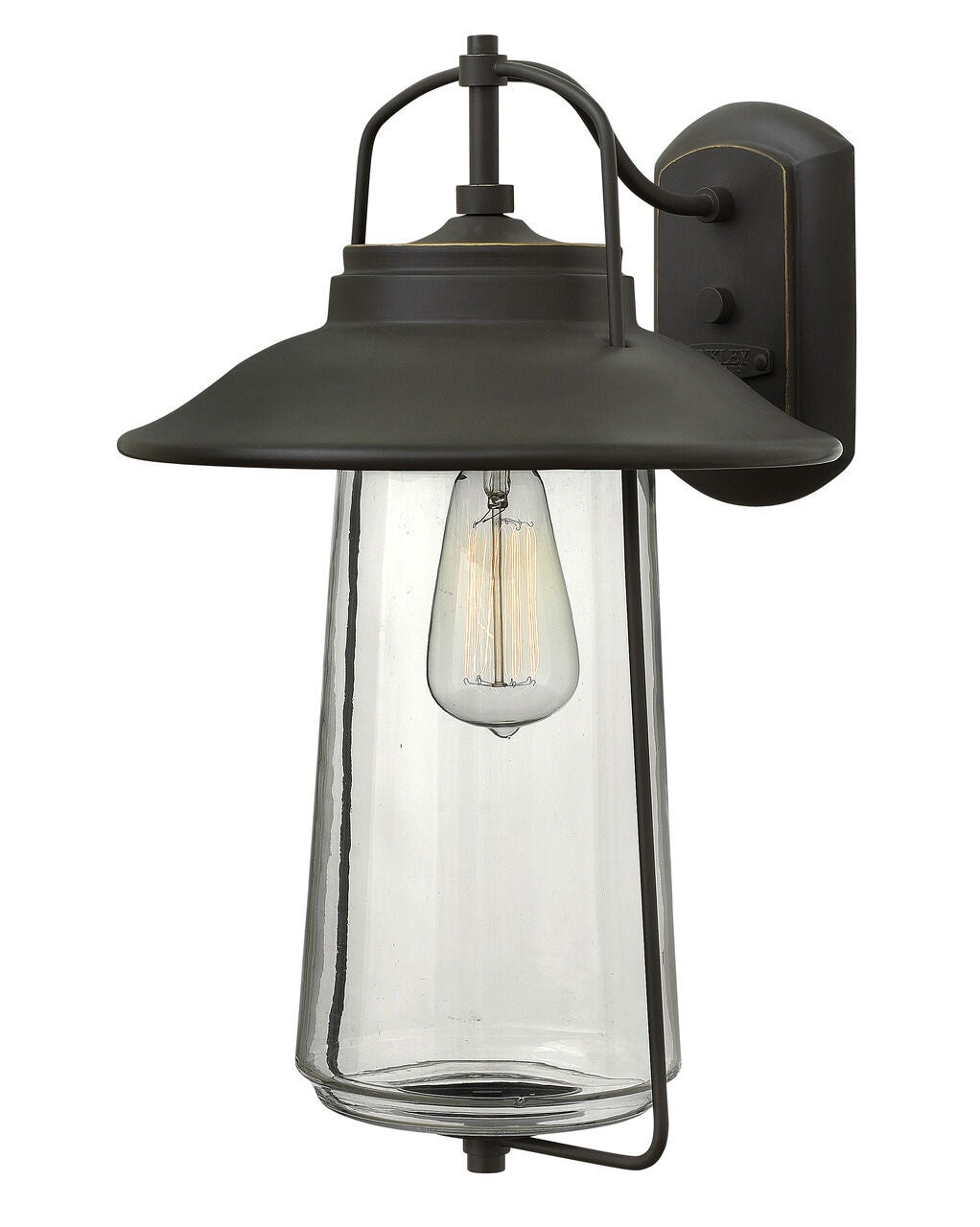 Belden Place 2865OZ - Large Wall Mount Lantern - Oil Rubbed Bronze