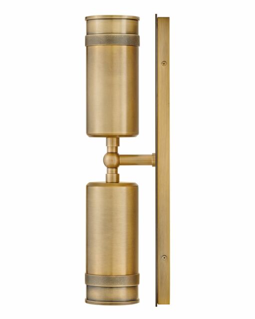 Pratt 28814HB - Medium Wall Mount Lantern - Bronze