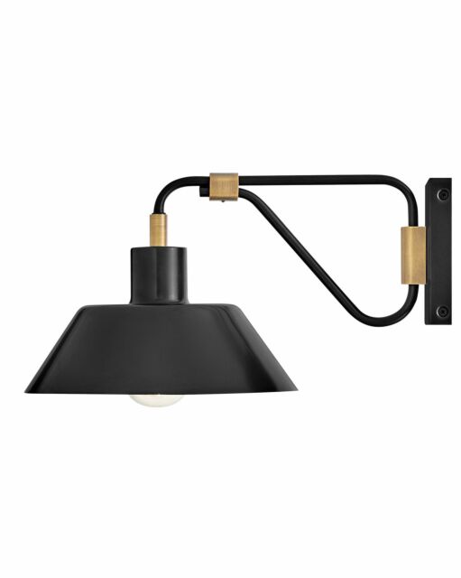 Brewster 28820BX - Small Wall Mount Barn Light - Black