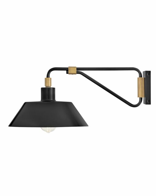 Brewster 28824BX - Medium Wall Mount Barn Light - Black