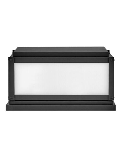 Max 28858BK-LV Small Pier Mount Lantern - Black