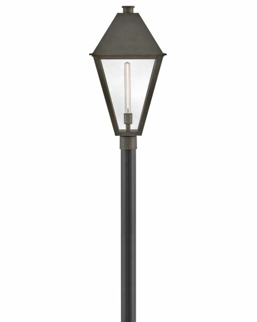 Endsley 28861BLB - Large Post Mount Lantern - Black