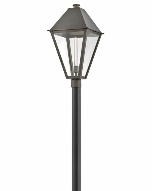 Endsley 28861BLB - Large Post Mount Lantern - Black