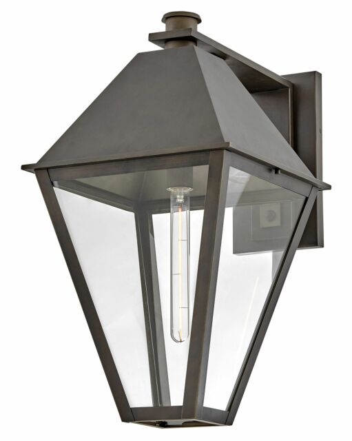 Endsley 28865BLB - Large Wall Mount Lantern - Black