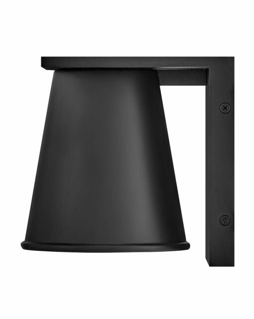 Hans 28870BK-LL - Extra Small Wall Mount Lantern - Black