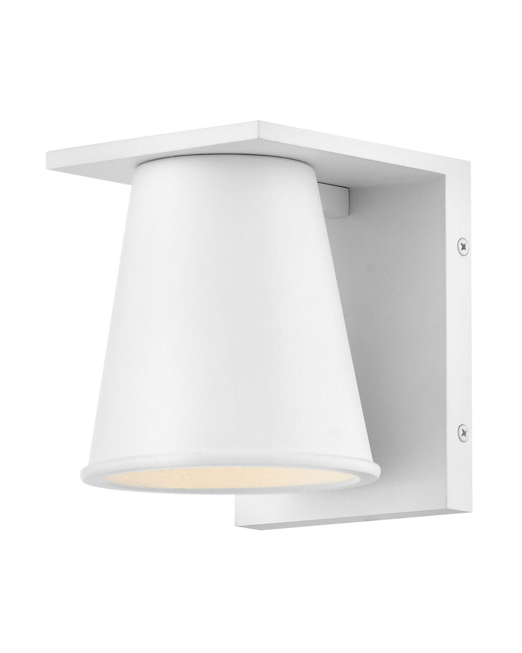 Hans 28870TW-LL - Extra Small Wall Mount Lantern - White