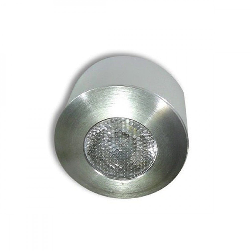 Richee Lighting -  Puck Light, 1W, 3000K - Aluminum