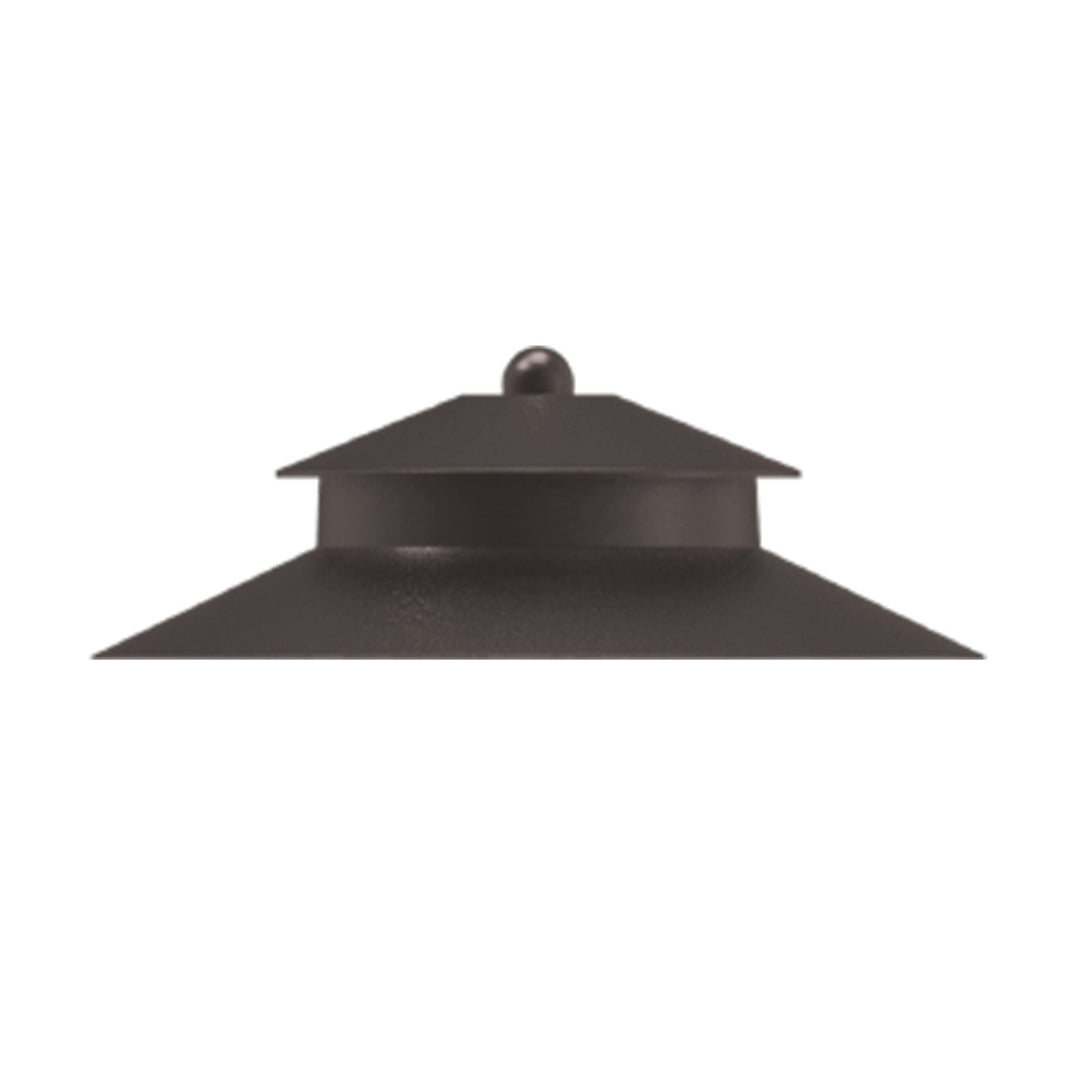 Path Light Cap: Style 3 - Aluminum Bronze