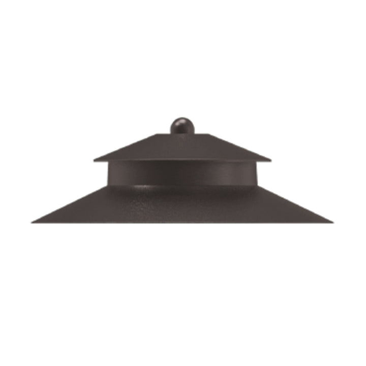 Path Light Cap: Style 3 - Aluminum Bronze