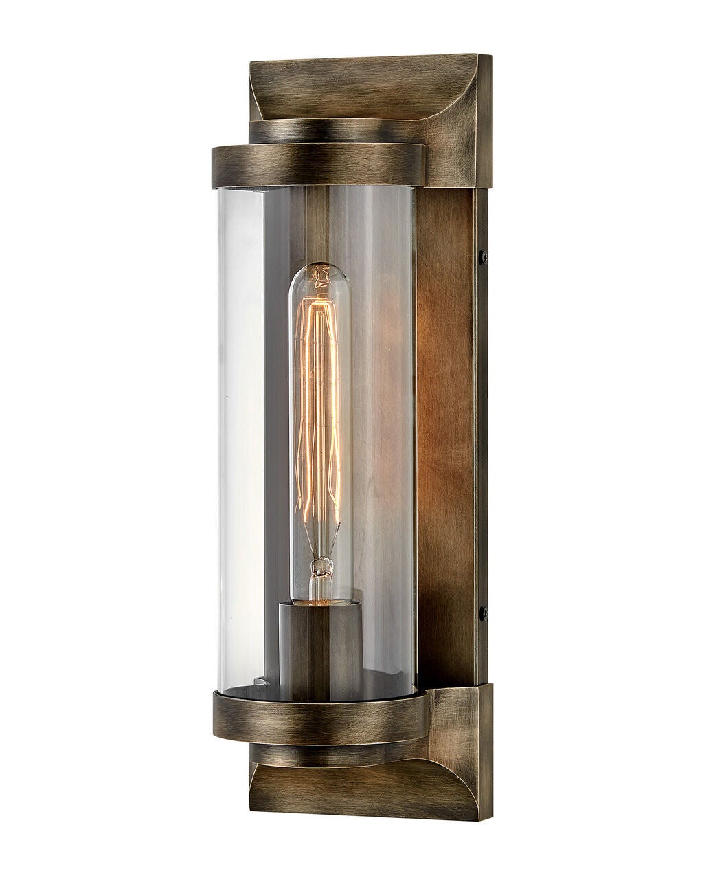 Pearson 29060BU - Medium Wall Mount Lantern - Bronze