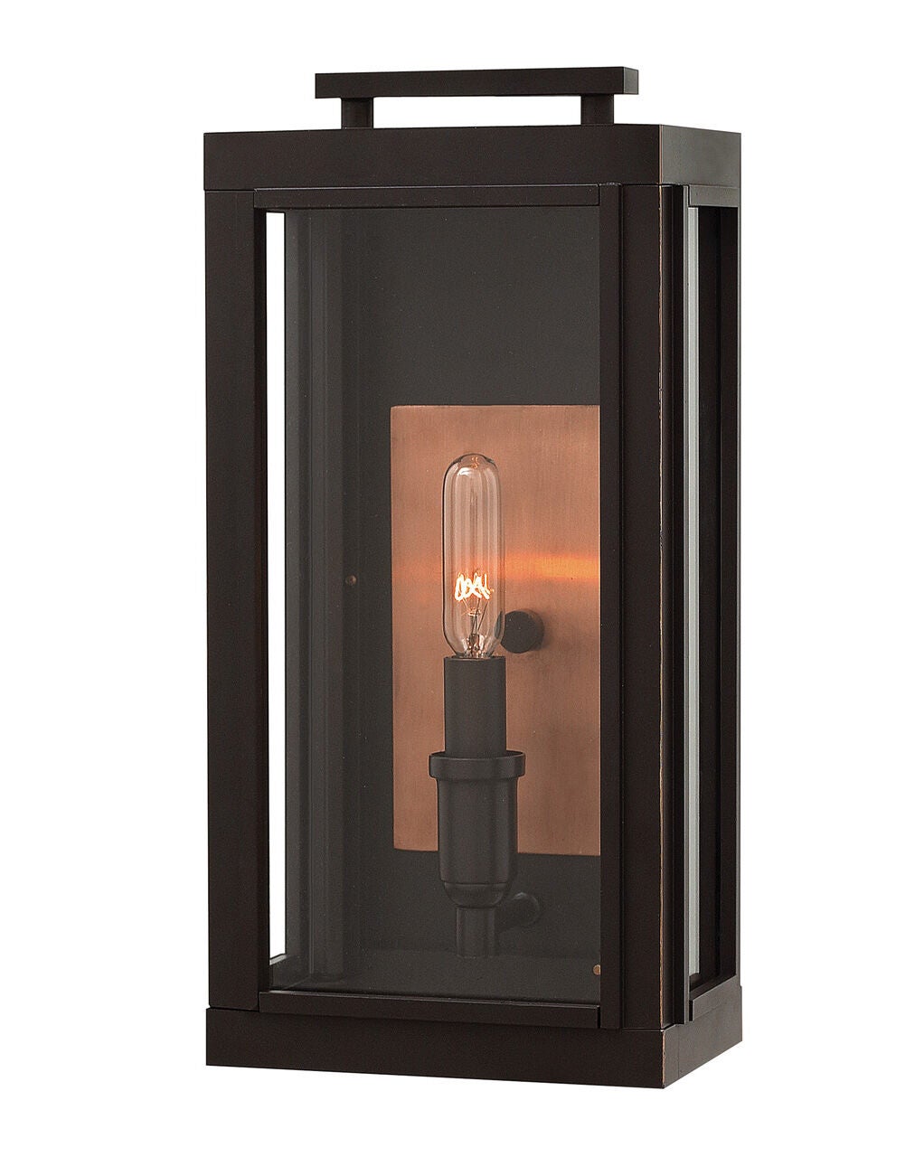 Sutcliffe 2910OZ-LL - Small Wall Mount Lantern -  Oil Rubbed Bronze