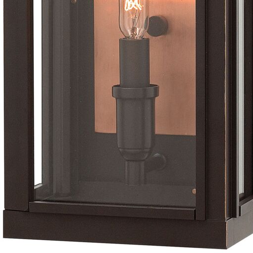 Sutcliffe 2910OZ - Small Wall Mount Lantern - Oil Rubbed Bronze