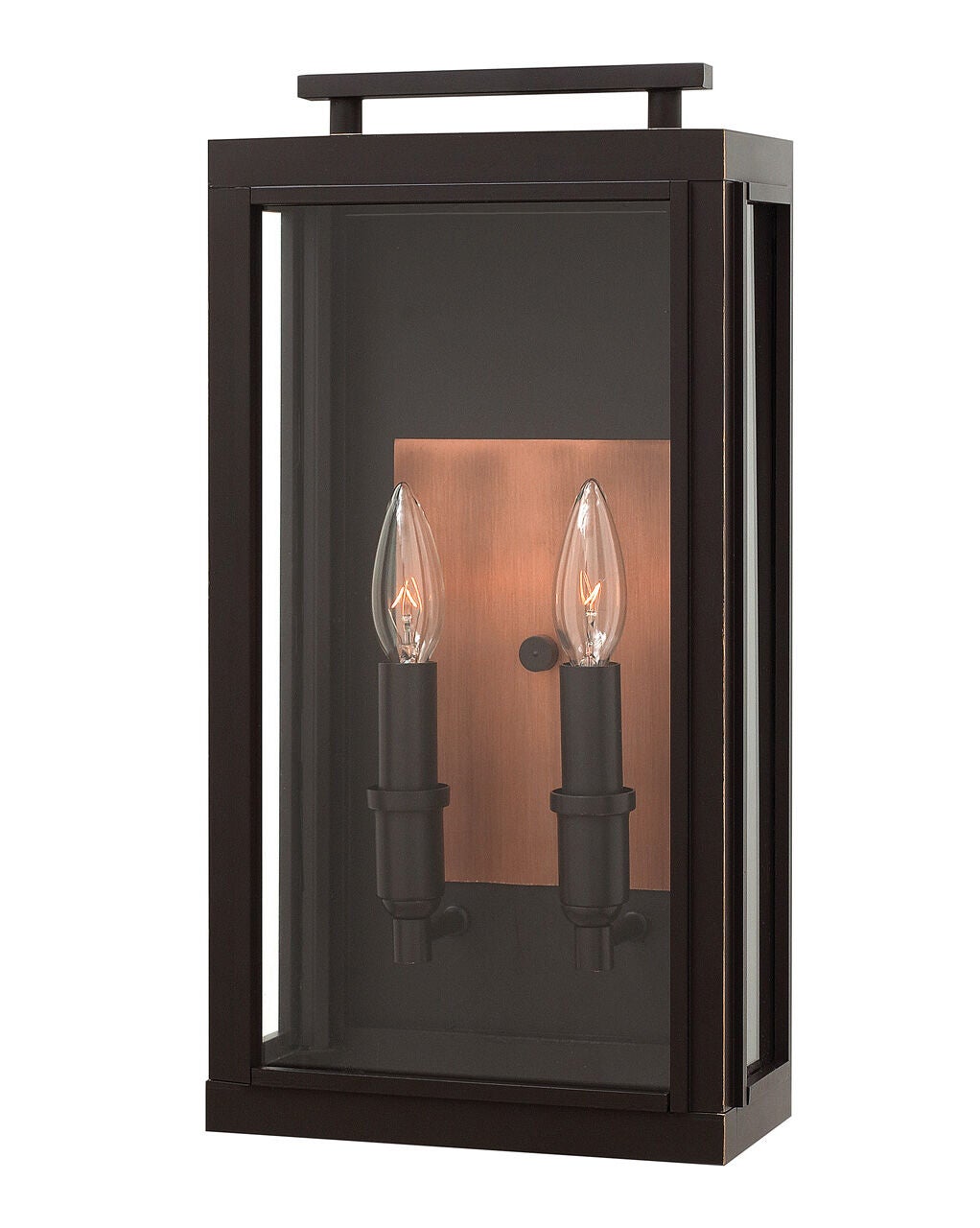 Sutcliffe 2914OZ-LL - Medium Wall Mount Lantern  - Oil Rubbed Bronze