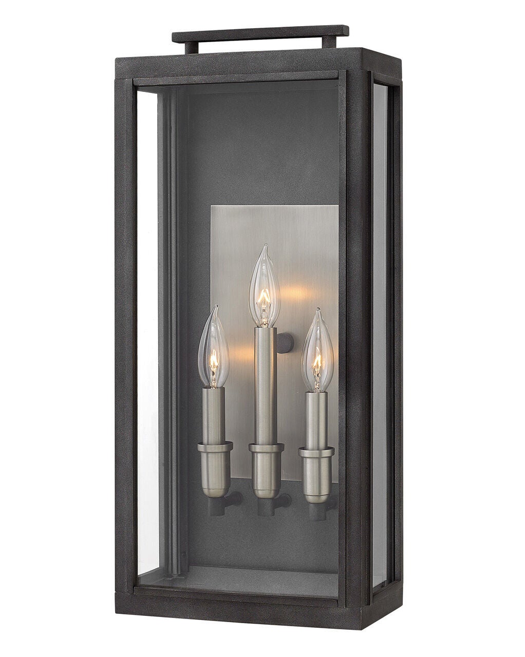 Sutcliffe 2915DZ-LL - Large Wall Mount Lantern - Grey