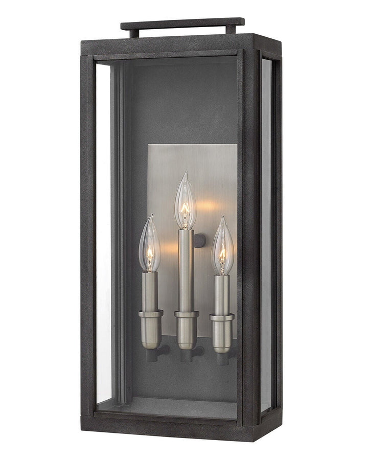 Sutcliffe 2915DZ - Large Wall Mount Lantern - Grey