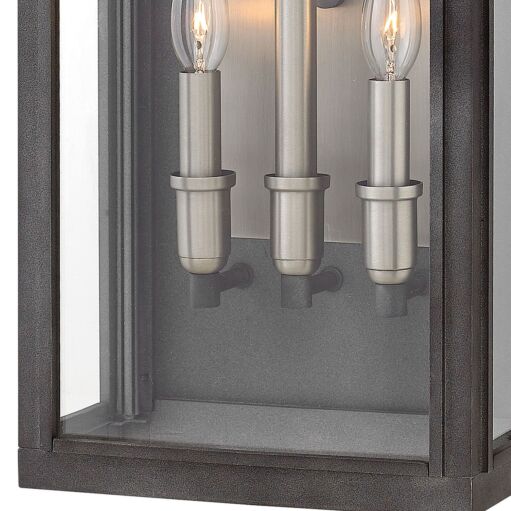 Sutcliffe 2915DZ - Large Wall Mount Lantern - Grey