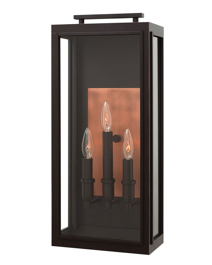 Sutcliffe 2915OZ - Large Wall Mount Lantern - Oil Rubbed Bronze