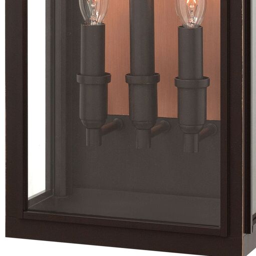 Sutcliffe 2915OZ - Large Wall Mount Lantern - Oil Rubbed Bronze