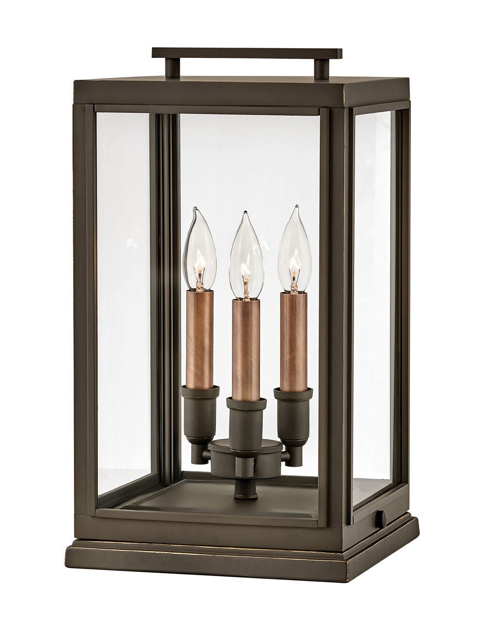 Sutcliffe 2917OZ-LL - Large Pier Mount Lantern - Oil Rubbed Bronze