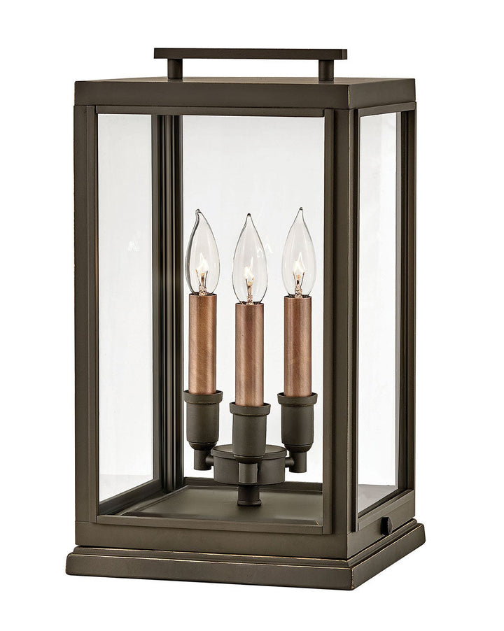 Sutcliffe 2917OZ-LV - Medium Pier Mount Lantern 12v - Oil Rubbed Bronze