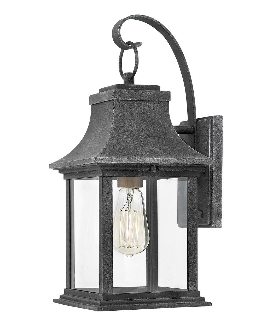 Adair 2930DZ - Small Wall Mount Lantern - Grey