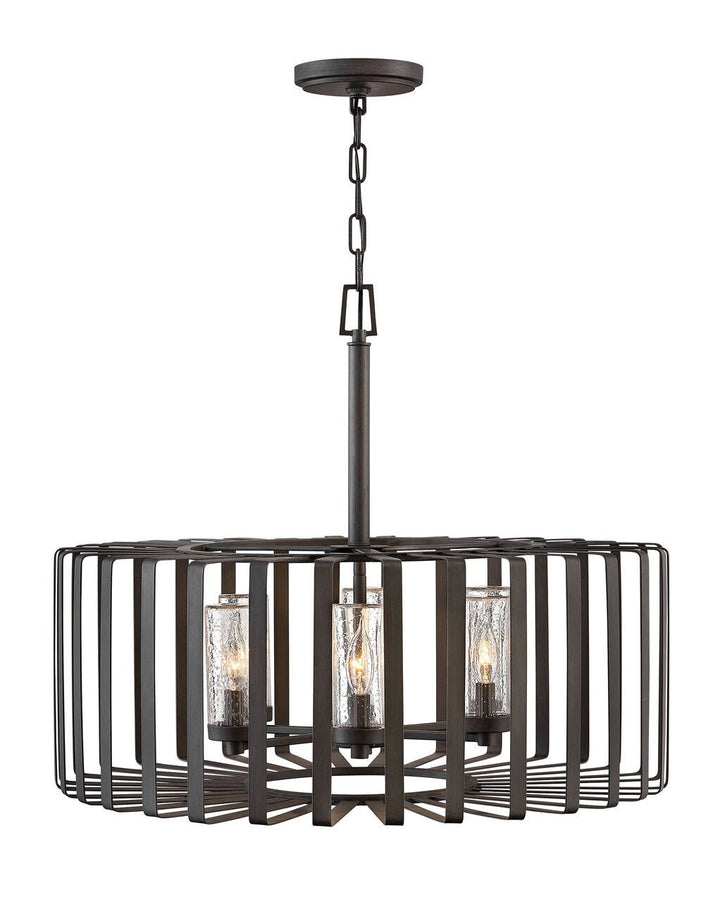 Reid 29505BGR - Medium Single Tier Chandelier - Bronze