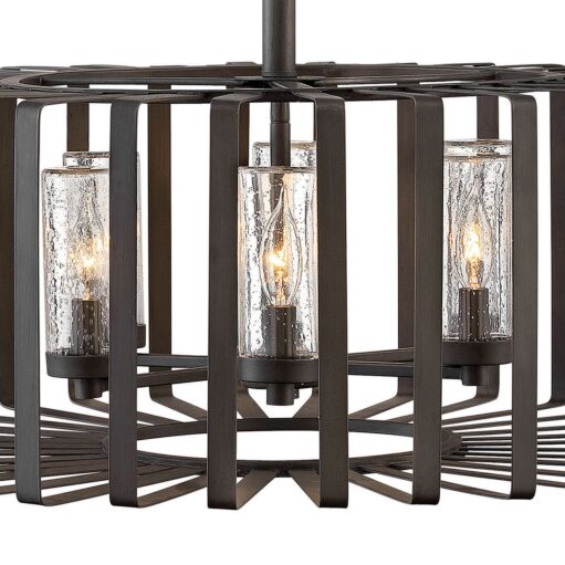 Reid 29505BGR - Medium Single Tier Chandelier - Bronze