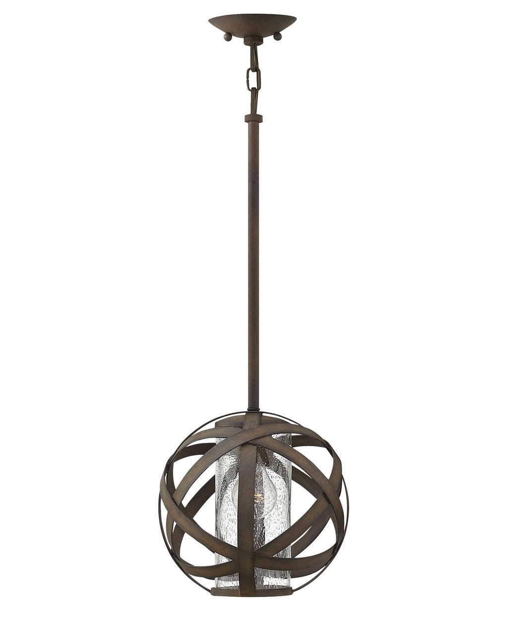 Carson 29707VI - Small Pendant - Brown