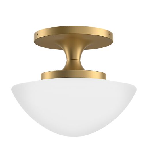 Knox 47813LCB  Small Semi-Flush Mount - Bronze