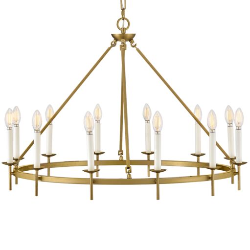 Copley 47476LCB  Large Ring Chandelier  - Bronze