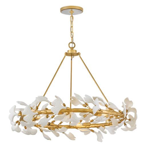 Audra FR41934DG  Large Ring Chandelier - Gold